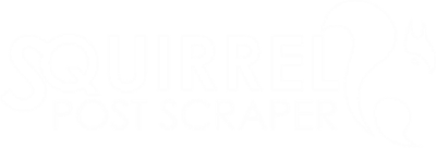 Squirrel Post Scraper Pro 3.1