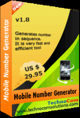 Mobile Number Generator 1.8.0.11