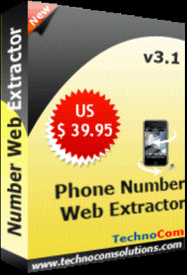 Phone Number Web Extractor 4.3.0.25