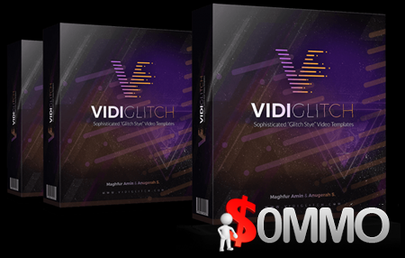 Vidiglitch Glitch Style Video Templates + OTOs [Instant Deliver]