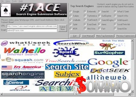#1 ACE Search Engine Submission Software 5.0.9
