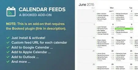 Booked Calendar Feeds (Add-On) 1.0.10