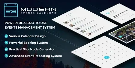 Modern Events Calendar 1.7.0 - Responsive Event Scheduler & Booking For WordPress
