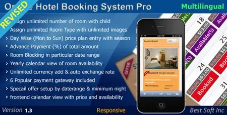 Online Hotel Booking System Pro 1.0