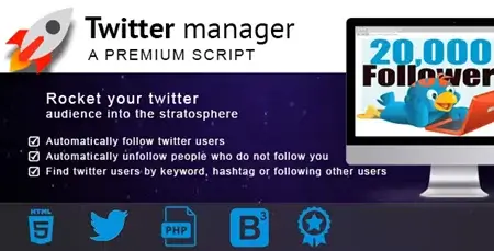 Twitter Manager Standalone Script 3.01