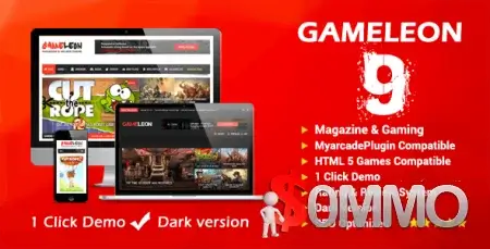 Gameleon 5.2 - WordPress Magazine & Arcade Theme