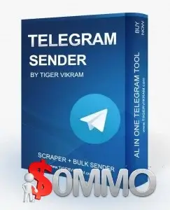 Telegram Bulk Sender and Scraper (All in one) v3.0