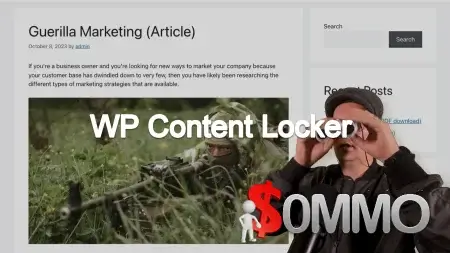 WP Content Locker + OTOs [Instant Deliver]
